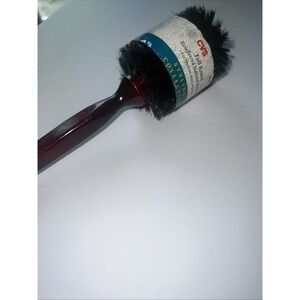 CVS Styling‎ Collection Full Round Brush Wooden Handle 8 Inch 1" New Old Stock